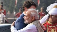 ট্রুডোকে ৫৬ ইঞ্চি বুকের আলিঙ্গন মোদীর 