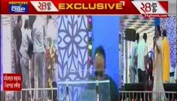 ২৪ ঘণ্টা এক্সক্লুসিভ: হেমতাবাদে মুখ্যমন্ত্রীর সভাস্থলে কাজ করছিল না সিসিটিভি ক্যামেরা