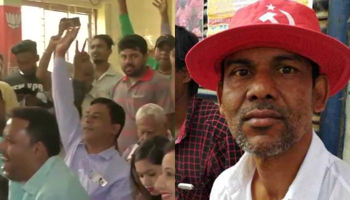 ত্রিপুরায় সরকার গড়ার পথে বিজেপি, উত্ফুল্ল গেরুয়া শিবির    