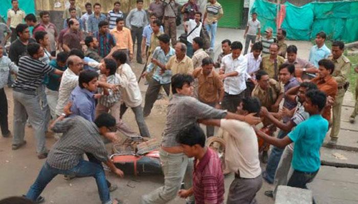 খাল কাটাকে কেন্দ্র করে উত্তপ্ত ক্যানিং, দুই গোষ্ঠীর মধ্যে সংঘর্ষ