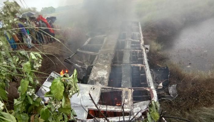 মোতিহারির বাস দুর্ঘটনায় ২৭ জনের মৃত্যুর দাবির পর ডিগবাজি বিহারের মন্ত্রীর