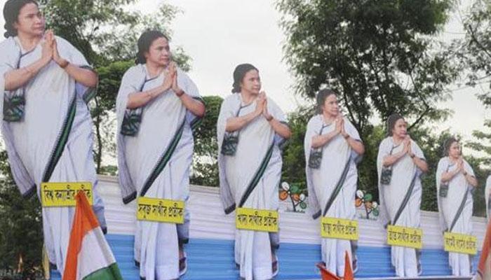 ১১ জেলা পরিষদে দূরবীনেও ধরা পড়ছে না বাম-বিজেপি-কংগ্রেস 