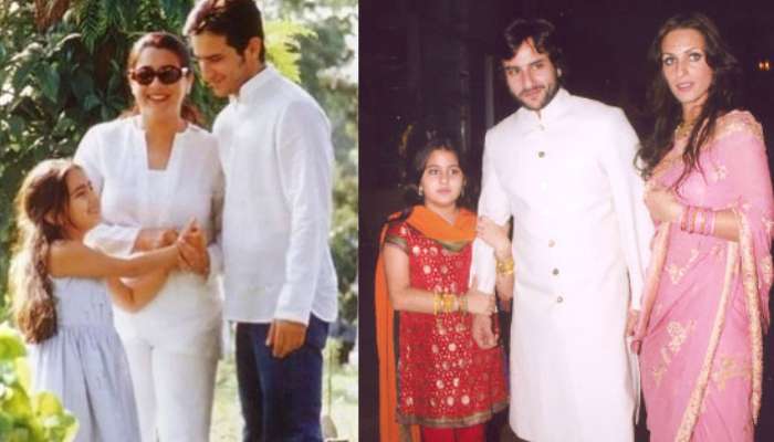সম্পর্কের দুই চিত্র, সইফের দুই 'প্রাক্তন'-এর সঙ্গে ভাইরাল সারা