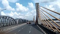 নিবেদিতা সেতুতে যান নিয়ন্ত্রণ