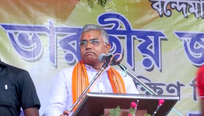 যাদের নেত্রী গৃহযুদ্ধের কথা বলে, তাদের বিশ্বাস করে ঢুকতে দেবে কে? বললেন দিলীপ