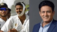 বেঙ্গালুরু-মুম্বই ফ্লাইট, সাংবাদিক-ভক্তের সঙ্গে নাটকীয় আলাপনে কুম্বলে