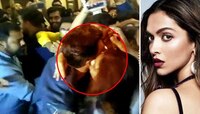 রণবীরকে জড়িয়ে ধরে চুম্বন যুবতীর, জাপটে ধরলেন প্রিয় তারকাকে