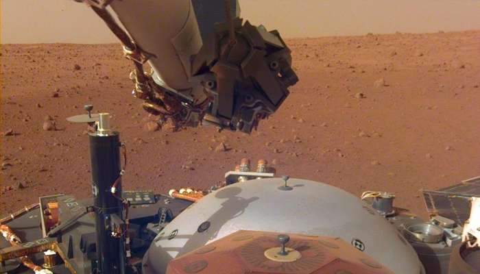 মঙ্গলের বায়ুপ্রবাহের শব্দ পাঠাল NASA-র যান ইনসাইট মঙ্গলের বায়ুপ্রবাহের শব্দ পাঠাল NASA-র যান ইনসাইট