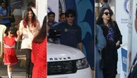 ছেলেমেয়েদের স্কুলের অনুষ্ঠানে ঐশ্বর্য, শাহরুখ-গৌরী ও করিশ্মারা