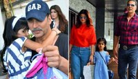 স্কুলে না যেতে চাওয়ায় আজব আজুহাত অক্ষয় কন্যার