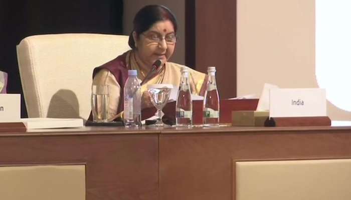ইসলামিক রাষ্ট্রের সম্মেলনে নাম না-করে পাকিস্তানকে আচ্ছা করে দিলেন সুষমা ইসলামিক রাষ্ট্রের সম্মেলনে নাম না-করে পাকিস্তানকে আচ্ছা করে দিলেন সুষমা