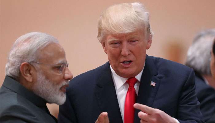 ভারতের পণ্যে উচ্চ হারে বাণিজ্য শুল্ক বসানোর হুঁশিয়ারি মার্কিন প্রেসিডেন্টের ভারতের পণ্যে উচ্চ হারে বাণিজ্য শুল্ক বসানোর হুঁশিয়ারি মার্কিন প্রেসিডেন্টের