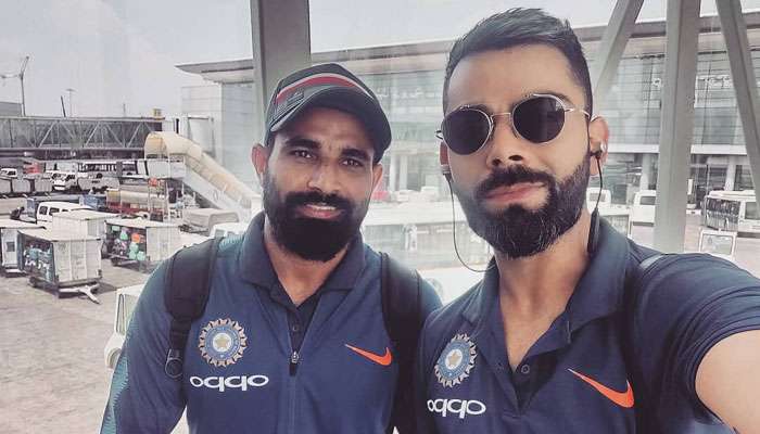 IND vs AUS : শামিকে কুর্নিশ ক্যাপ্টেন কোহলির! IND vs AUS : শামিকে কুর্নিশ ক্যাপ্টেন কোহলির!
