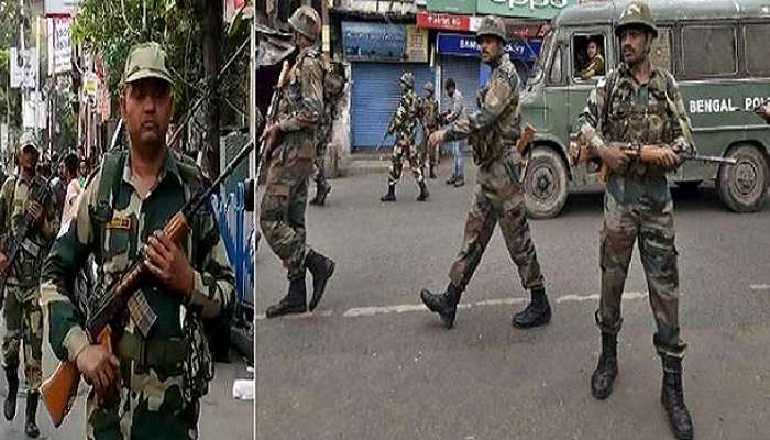 লোকসভা নির্বাচন ২০১৯: কলকাতার বুকে রুটমার্চ শুরু কেন্দ্রীয় বাহিনীর লোকসভা নির্বাচন ২০১৯: কলকাতার বুকে রুটমার্চ শুরু কেন্দ্রীয় বাহিনীর