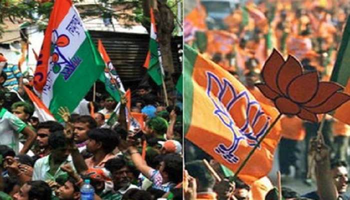 দলীয় ব্যানার লাগানোয় বিজেপি ওপর 'হামলা' তৃণমূলের, চলল বোমাবাজিও 