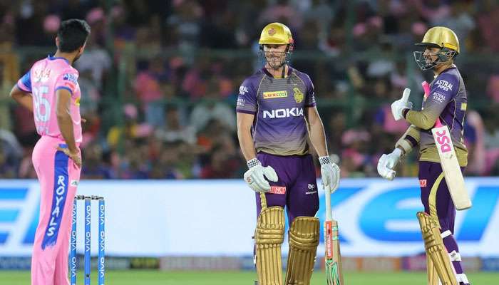 IPL 2019, RRvKKR: গোলাপি শহরে রাজস্থানকে হারিয়ে লিগের শীর্ষে নাইটরা