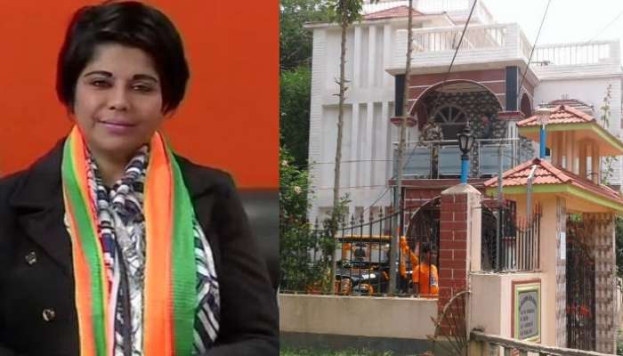 হাজিরা এড়াতেই সোজা ভারতী ঘোষের দাসপুরের বাড়িতে সিআইডি হানা