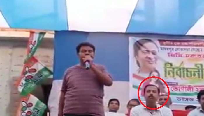 'কোনও বুথে কোনও বিরোধী এজেন্ট বসতে দেব না', আরাবুলের উপস্থিতিতেই হুমকি তৃণমূল নেতার