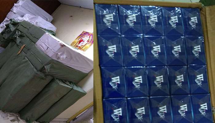 খাস কলকাতা থেকে উদ্ধার ২ কোটি টাকার বিদেশি সিগারেট খাস কলকাতা থেকে উদ্ধার ২ কোটি টাকার বিদেশি সিগারেট