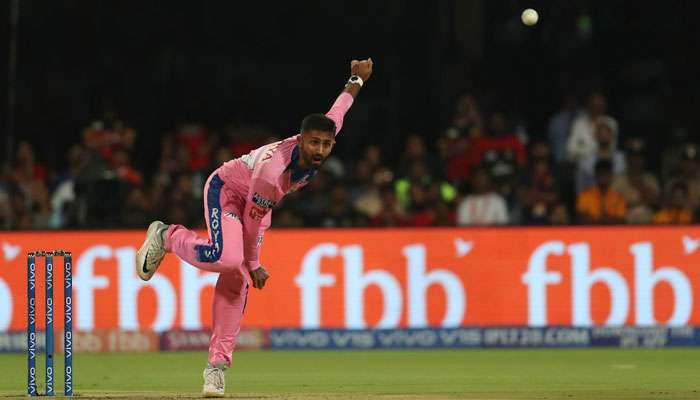 IPL 2019, RCBvRR: চিন্নাস্বামীতে ভেস্তে যাওয়া ম্যাচে হ্যাটট্রিক করলেন শ্রেয়স গোপাল