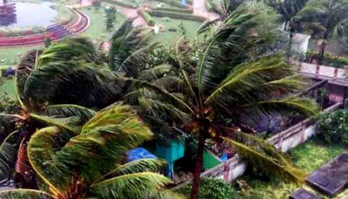 ফণির তাণ্ডবে বিপর্যস্ত ওড়িশা, দেখুন পুরীতে ঝড় আছড়ে পড়ার মুহূর্তের ভিডিয়ো