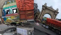 বর্ধমানে ভয়াভহ গাড়ি দুর্ঘটনা, একটুর জন্য বাঁচল প্রাণ