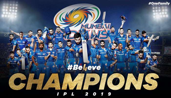  IPL2019, FINAL, MIvCSK: রুদ্ধশ্বাস ফাইনাল! ১ রানে চেন্নাইকে হারিয়ে চ্যাম্পিয়ন মুম্বই