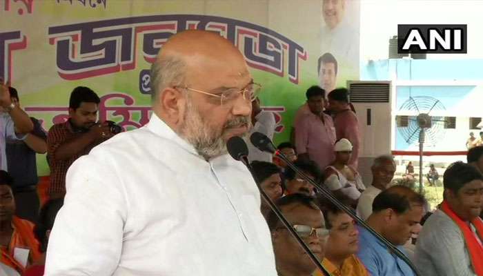 কাল কলকাতায় যাচ্ছি, ক্ষমতা থাকলে গ্রেফতার করুন, 'জয় শ্রীরাম' বিতর্কে মমতাকে তোপ অমিতের কাল কলকাতায় যাচ্ছি, ক্ষমতা থাকলে গ্রেফতার করুন, 'জয় শ্রীরাম' বিতর্কে মমতাকে তোপ অমিতের