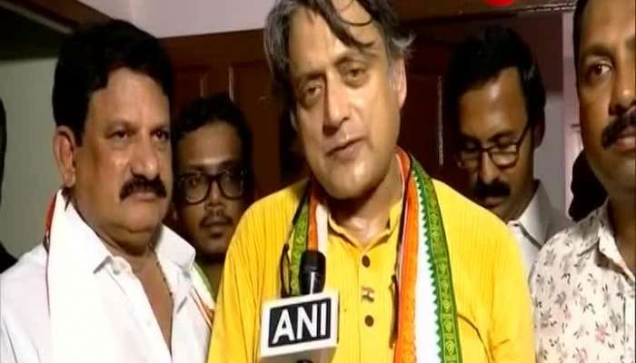 Loksabha elections 2019 Results: Shashsi Tharoor's reaction on Congress's devastating performance  