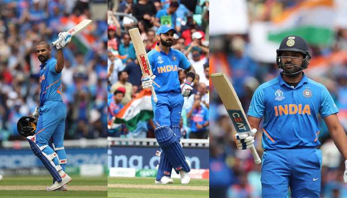 ICC World Cup 2019: ধাওয়ান ধামাকা! শিখরের সেঞ্চুরি, বিরাট-রোহিতের হাফ সেঞ্চুরি, অজিদের বিরুদ্ধে ৩৫২ রান তুলল টিম ইন্ডিয়া  