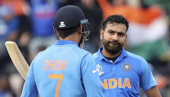 ICC World Cup 2019: পাকিস্তানের বিরুদ্ধে ধোনির রেকর্ডকে ওভার বাউন্ডারির বাইরে পাঠালেন &#039;হিটম্যান&#039;