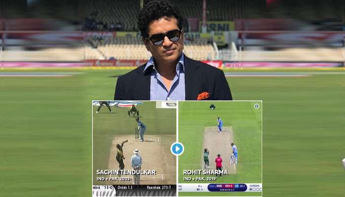 ICC World Cup 2019: ২০০৩ সালে সচিন না ২০১৯ সালে রোহিত- কোনটা সেরা? আইসিসি-র টুইটের উত্তর দিলেন সচিন