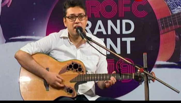 Singer Anupam Roy's program in his fan club