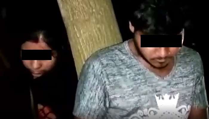 গ্রামের যুবকের সঙ্গে 'ফস্টিনস্টি' গৃহবধূর! ধরে মালাবদল করিয়ে দিল গ্রামবাসী, ভাইরাল ভিডিয়ো