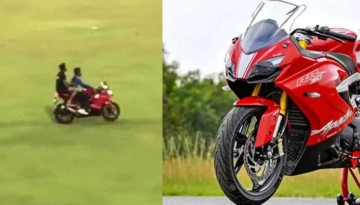 সিরিজ সেরার পুরস্কার Tvs Apache RR 310, চালাতে গিয়ে দুর্ঘটনার শিকার তারকা ক্রিকেটার