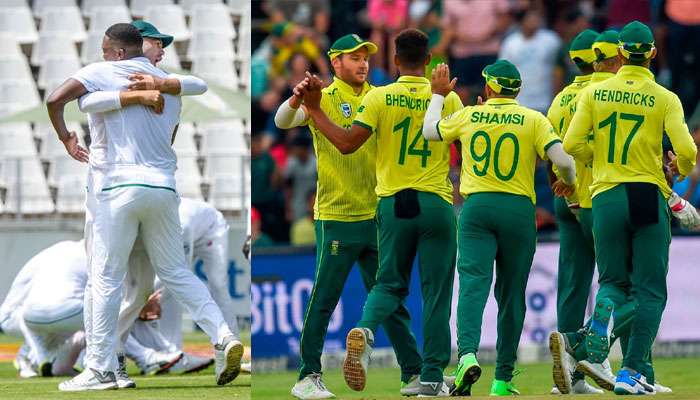 ভারত সফরের দল ঘোষণা করল দক্ষিণ আফ্রিকা; টেস্ট ও টি-টোয়েন্টিতে আলাদা অধিনায়ক ভারত সফরের দল ঘোষণা করল দক্ষিণ আফ্রিকা; টেস্ট ও টি-টোয়েন্টিতে আলাদা অধিনায়ক