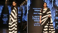 ল্যাকমে ফ্যাশান উইকে নজর কাড়লেন সুনীল শেঠি কন্যা আথিয়া শেঠি
