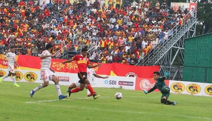 CFL 2019: কোলাডো-বিদ্যাসাগরের গোলে ঘরোয়া লিগে জয়ে ফিরল ইস্টবেঙ্গল CFL 2019: কোলাডো-বিদ্যাসাগরের গোলে ঘরোয়া লিগে জয়ে ফিরল ইস্টবেঙ্গল