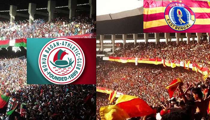 গোলশূন্য ড্র, মরশুমের প্রথম ডার্বিতে মন ভরল না ফুটবলপ্রেমী বাঙালির! গোলশূন্য ড্র, মরশুমের প্রথম ডার্বিতে মন ভরল না ফুটবলপ্রেমী বাঙালির!