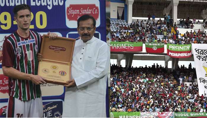 বড় ম্যাচে টস হল স্বর্ণমুদ্রায়, ম্যাচের সেরা স্প্যানিশ বেইতিয়ার হাতে উঠল সোনার কয়েন বড় ম্যাচে টস হল স্বর্ণমুদ্রায়, ম্যাচের সেরা স্প্যানিশ বেইতিয়ার হাতে উঠল সোনার কয়েন
