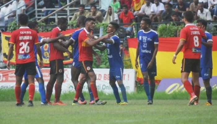 CFL 2019: রেফারি নিগ্রহের ঘটনায় ডিকা-মেহেতাবকে এক ম্যাচের নির্বাসন সঙ্গে আর্থিক জরিমানা করল আইএফএ CFL 2019: রেফারি নিগ্রহের ঘটনায় ডিকা-মেহেতাবকে এক ম্যাচের নির্বাসন সঙ্গে আর্থিক জরিমানা করল আইএফএ