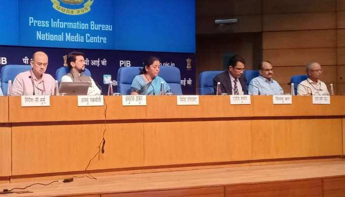 মূল্যবৃদ্ধি নিয়ন্ত্রণে, শিল্পোৎপাদনের হাল ফেরার ইঙ্গিত স্পষ্ট: সীতারমন মূল্যবৃদ্ধি নিয়ন্ত্রণে, শিল্পোৎপাদনের হাল ফেরার ইঙ্গিত স্পষ্ট: সীতারমন