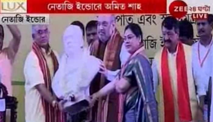 রোড শোয়ে ভেঙেছিল মূর্তি, ৫ মাস পর অমিতের হাতে বিদ্যাসাগর