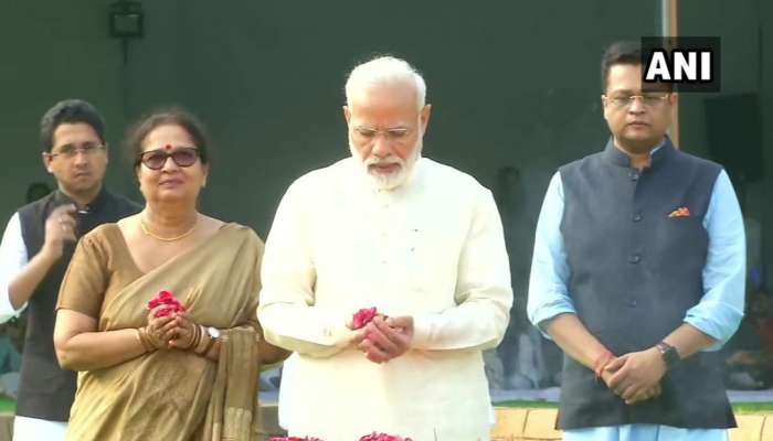 মহাত্মা গান্ধীর ১৫০তম জন্মদিনে দূষণমুক্ত পৃথিবী গড়ার বার্তা প্রধানমন্ত্রীর