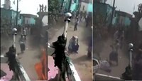 দুর্গাপুজোর ভাসানের শোভাযাত্রার ইটবৃষ্টি; আহত ৪, তীব্র উত্তেজনা বলরামপুরে