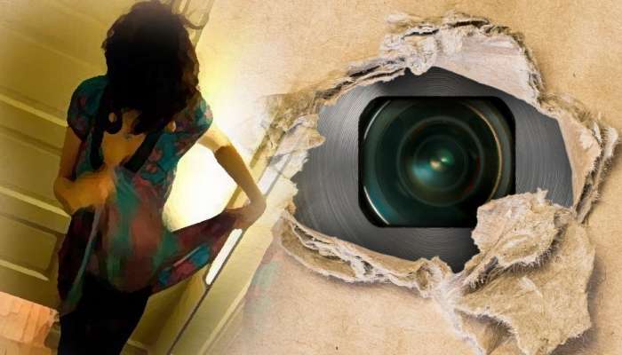 ক্যাফের মহিলাদের টয়লেটে লুকনো ক্যামেরা! চোখে পড়তেই এক মহিলা যা করলেন...