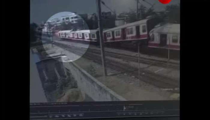 CCTV Footage of Hyderabad train accident published