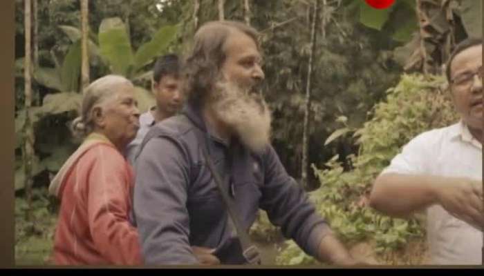 Dakshinmurthy Krishna Kumar who took his mother on a pilgrimage by scooter