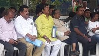 'কে এল,এল না,যায় আসে না,' ধরনায় মমতা বালার অনুপস্থিতিতে বিস্ফোরক জ্যোতিপ্রিয়