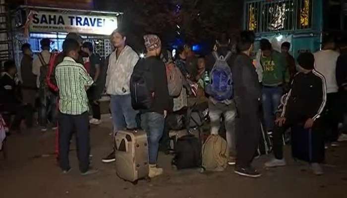 Railways disrupted by CAA protests, buses are the only option now for the tourists